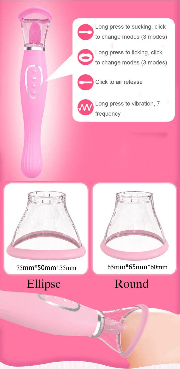 sucking clitoris tongue vibrator licking spot female stimulator modes suction sextoy speed toys