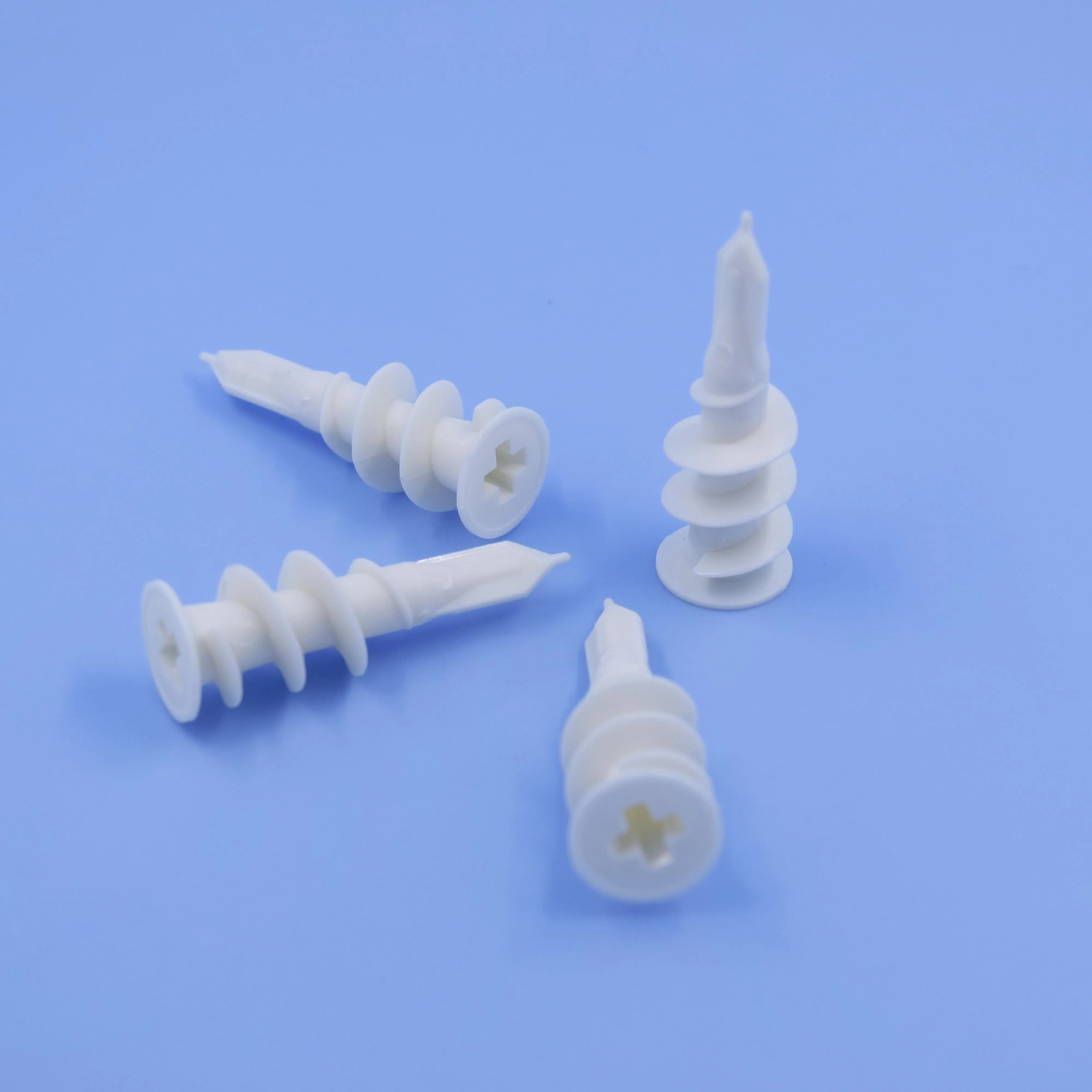 Taichen China Nylon Expansion Screw Holder Plastic Conical Anchors