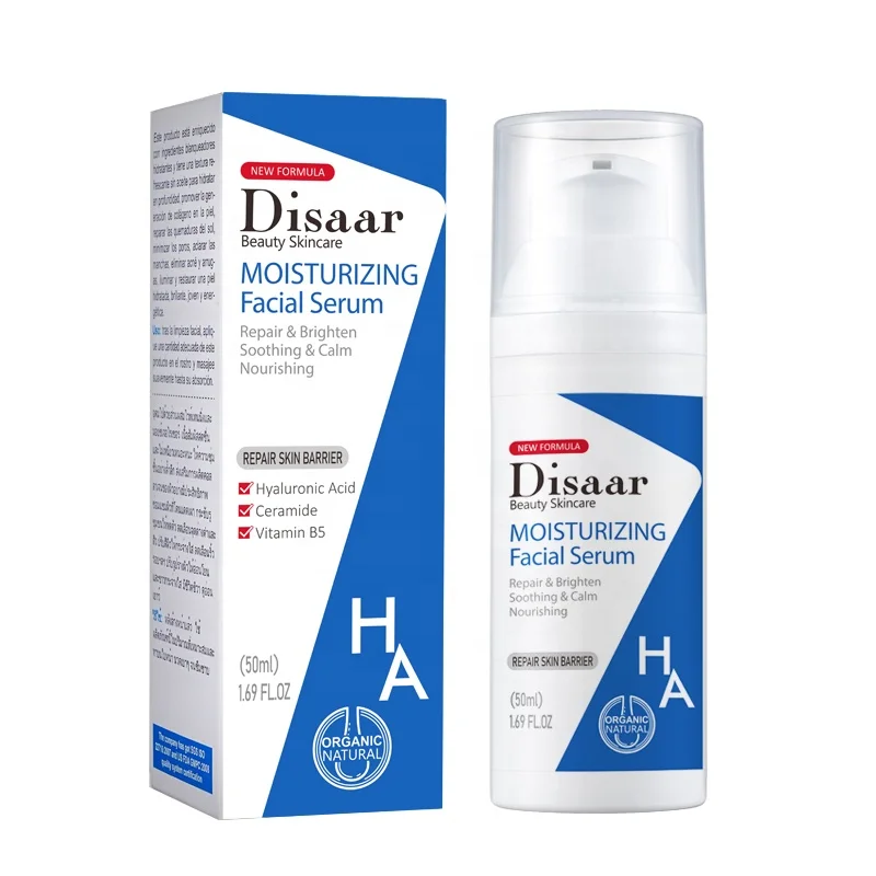 

Disaar Skin Care Serum Deep Moisturizing Hyaluronic Acid Nourishing Brighten Vitamin B5 Collagen Repair Face Serum