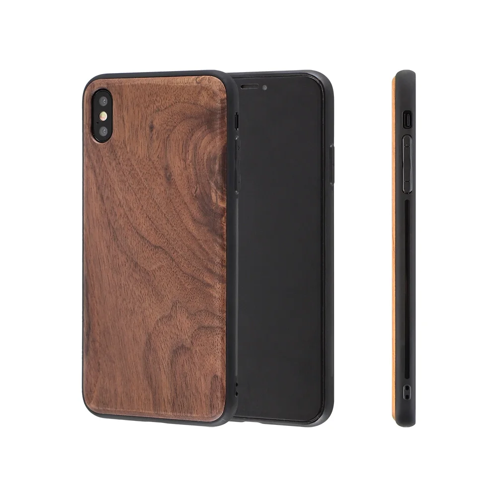 

Blank Wood Phone Case Bamboo Phone Cover for iPhone 8 Wood Phone Accessory