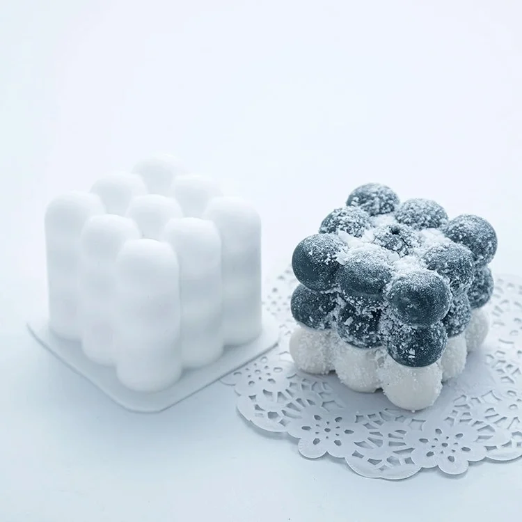 

Three Dimensional Silicone Mold of Hand Soap for Baking Food Grade Cube Cake Candle Mold