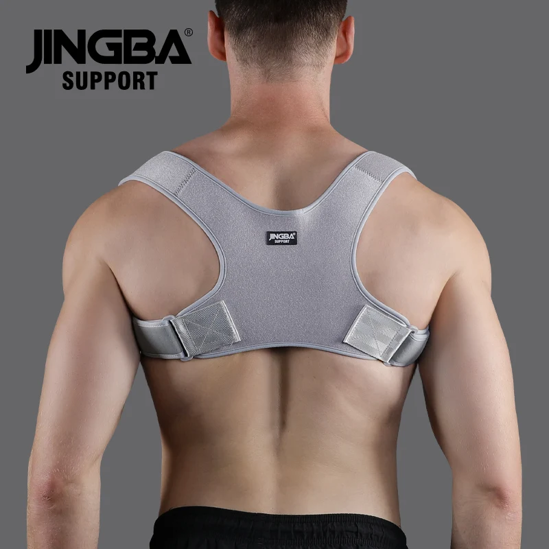 

JINGBA Wholesale Top Sale Clavicle Support Back Straightener Shoulder Brace Posture Corrector Back Brace for Men and Women