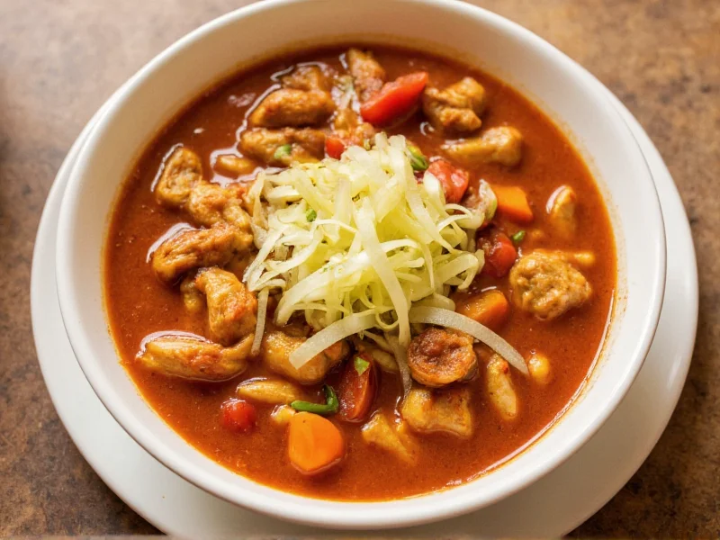 Hähnchen-Tortilla-Suppe mit Avocado-Garnitur