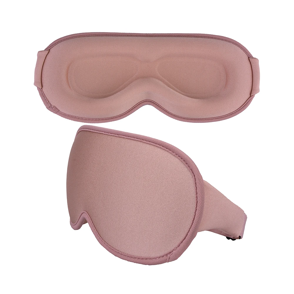 Best Comfort Soft 3D Eye Coverings Block Out Light Men Women Eyeshade Lash Sleeping Eye Mask for Travel Yoga