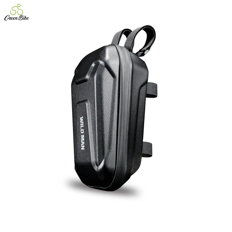 

Electric scooter bag EVA hard shell storage electric folding bicycle balance front first bag bicycle, Black