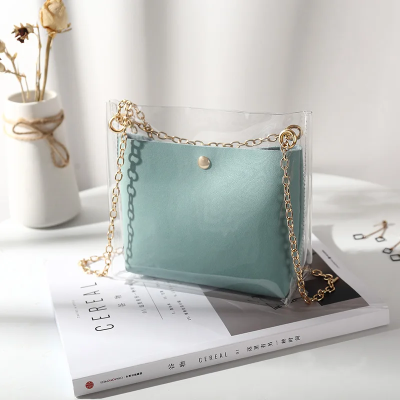 

customization Transparent Bags Women Handbags Pvc Handbag Women High Quality Transparent Handbags Women Pvc Bags