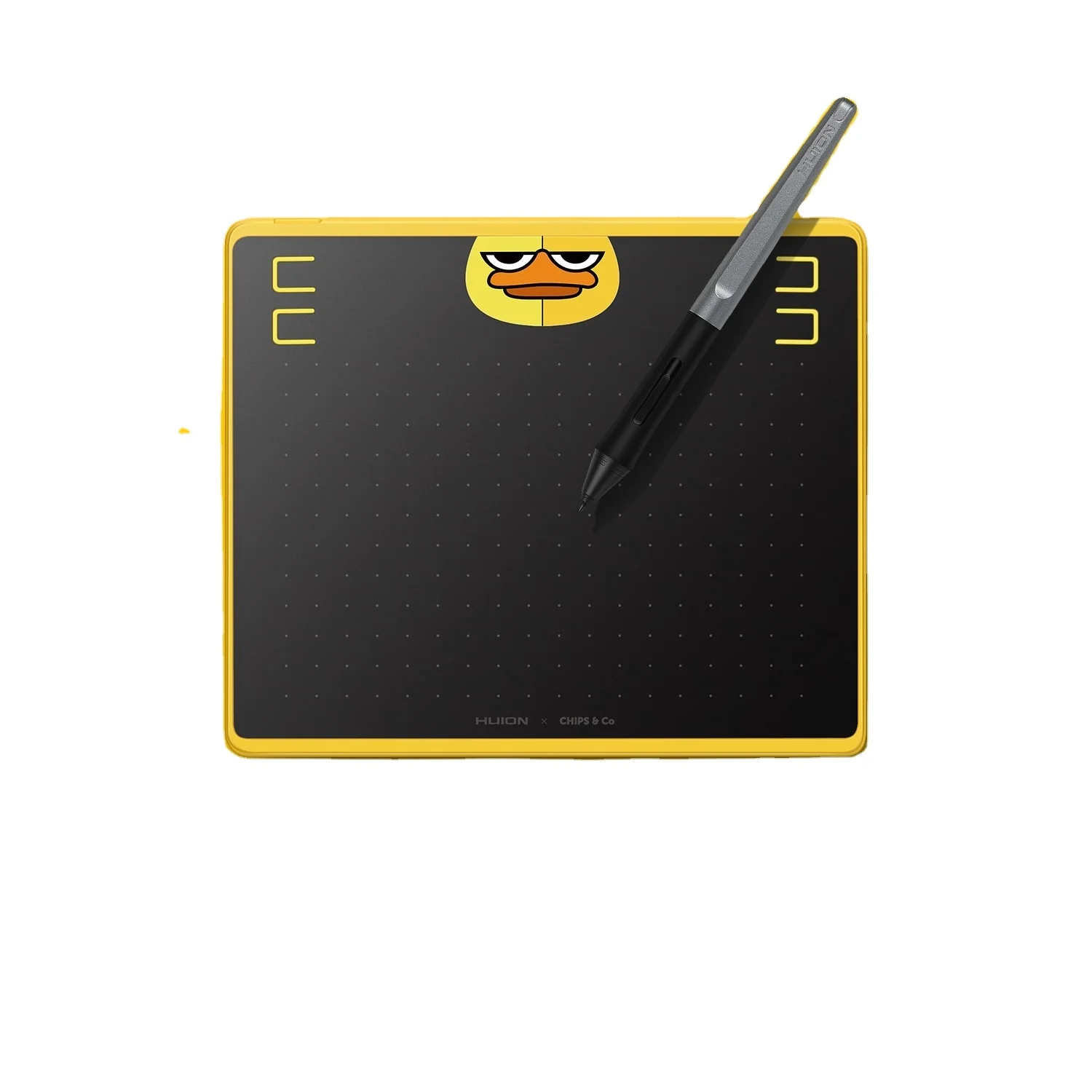 

Huion HS64 Special Edition 8192 levels USB support other computer accessories Tablet For Drawing, Yellow