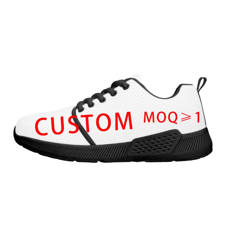 

DIY LOGO 3D Printing Service OEM Custom Shoes Customize Pattern Fashion Sneakers Casual Sports Running Shoes