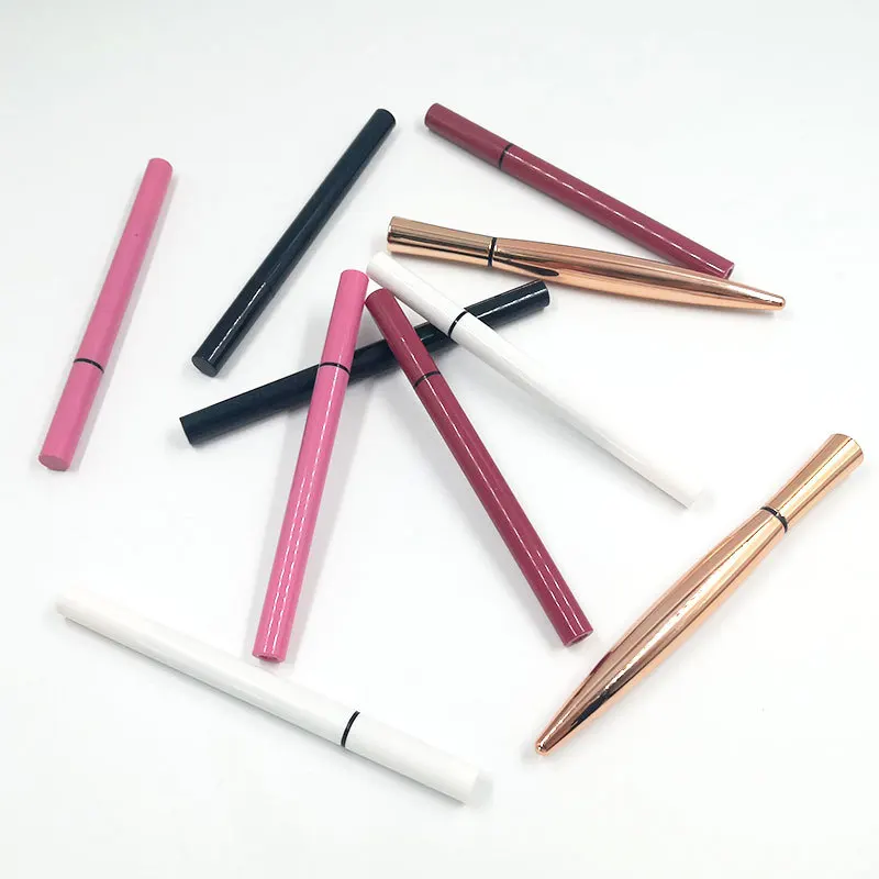 

lashglue pen eyeliner black clear waterproof eyeliner glue pen cosmetics oem colorful adhesive eyeliner, Stock