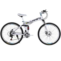 

High carbon steel mountain bicycle 27 speed folding mountain bike