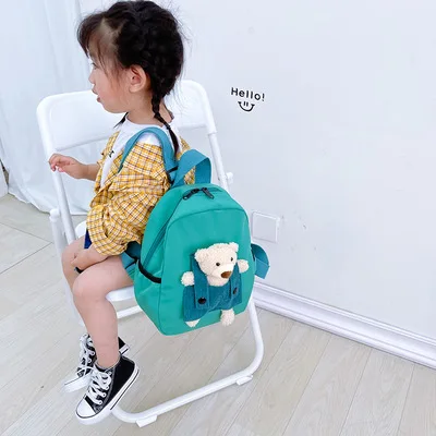 

Fashion Carton Bear Cute Kindergarten Schoolbags Lightweight Convenient Comfortable Kids Backpack Unisex Children Bag