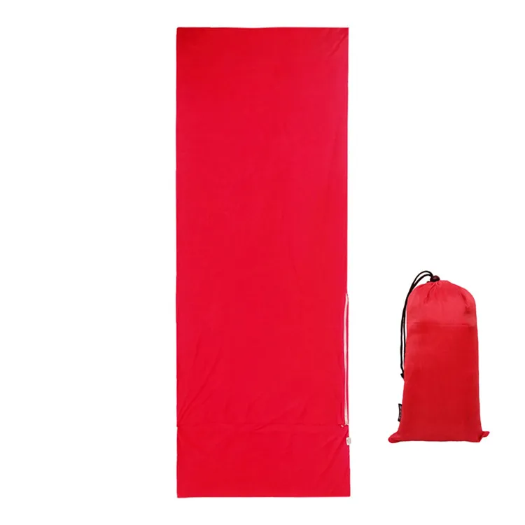 

Portable Travel High-elastic Sleeping Bag Liner, Red