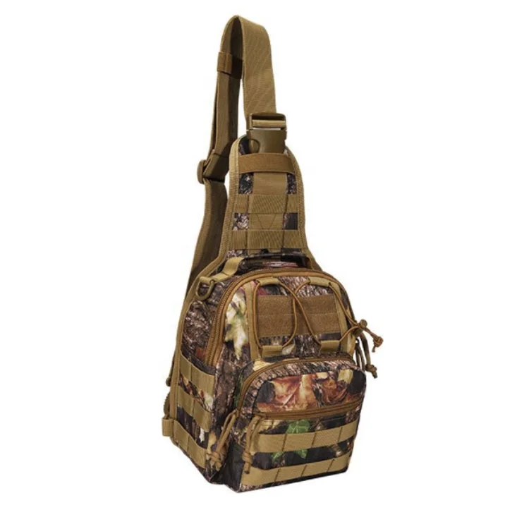 

Popular Camouflage Chest Pack Ergonomic Messenger Single Shoulder Sling Tactical Military Crossbody Bag