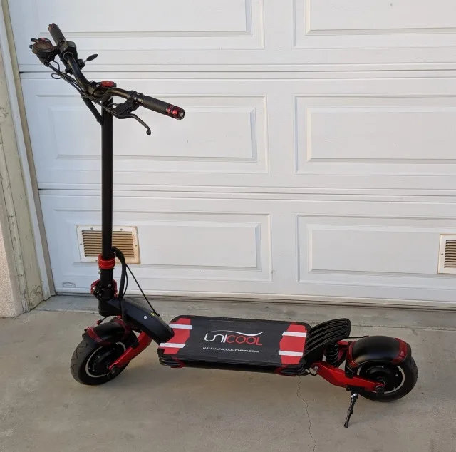 

Unicool escooter 0 10x dual motor 60V 4000w off-road electric scooter