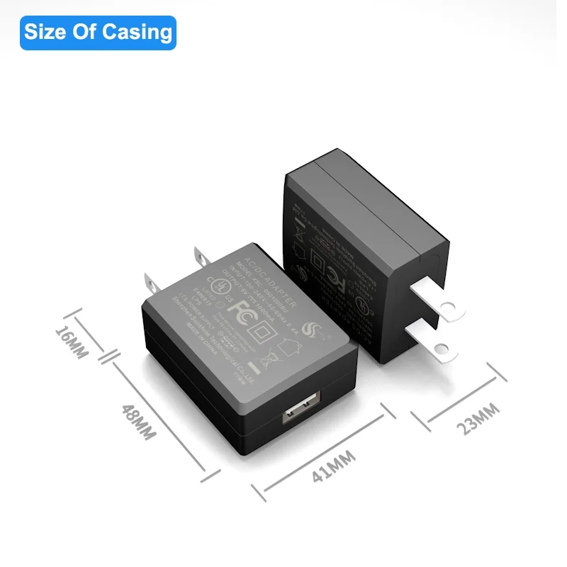 

15W UL CB FCC GS CE PSE 5v 0.5a 1a 2a 2.5a phone wall charger 5v 1a 2a 2.5a usb charger FOR Massager TV box set top box