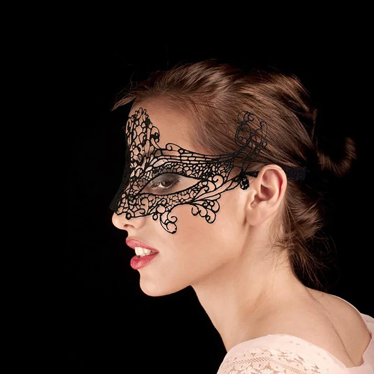 2020 Fashion Halloween Festival Party Decorations Adult Party Lace Mask