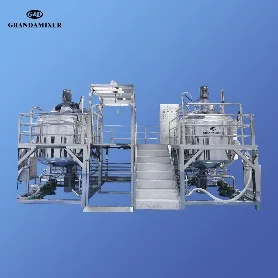 Lifting-emulsifier-machine