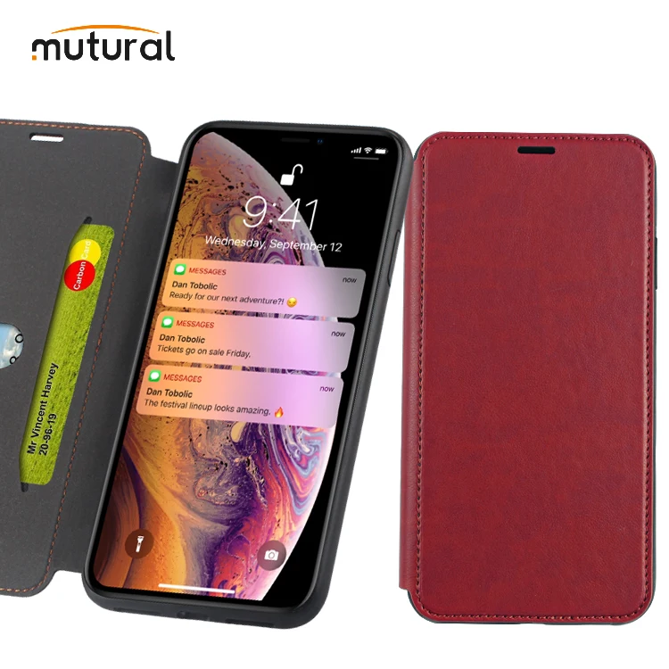 

PU leather flip case for mobile phone Custom Logo phone case cover For iPhone 12/12 pro/12 Pro Max, Black,red,blue,brown,green