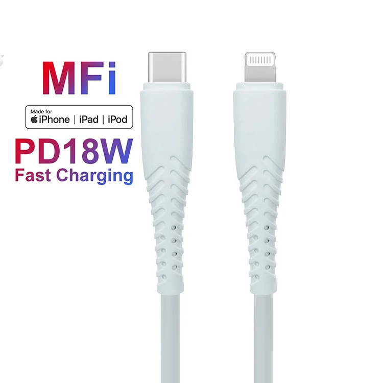 

Mfi Original Lighting Cable USB mfi C94 Original for iPhone Cable TPE jack for Apple MFi Charging Cable