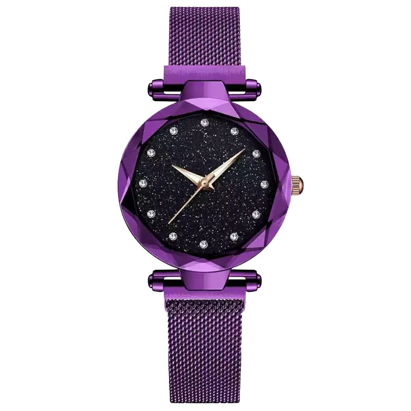 

Ladies Watch Student Magnet Buckle Lazy Watch Starry Sky Watch