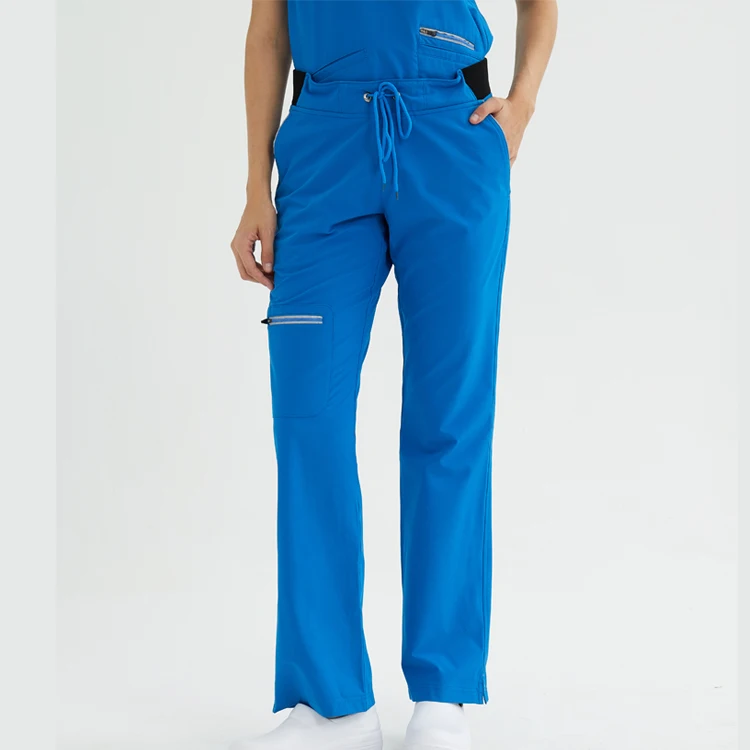 Nurse Uniform Scrub All Nurses Uniforms Dark Blue Cotton Polyester