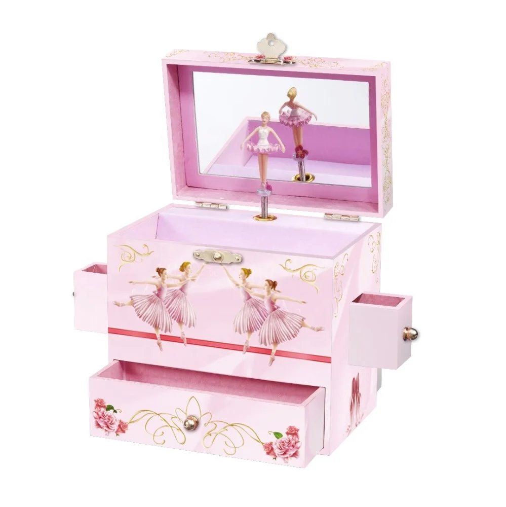 wholesale girls jewelry music custom gift box
