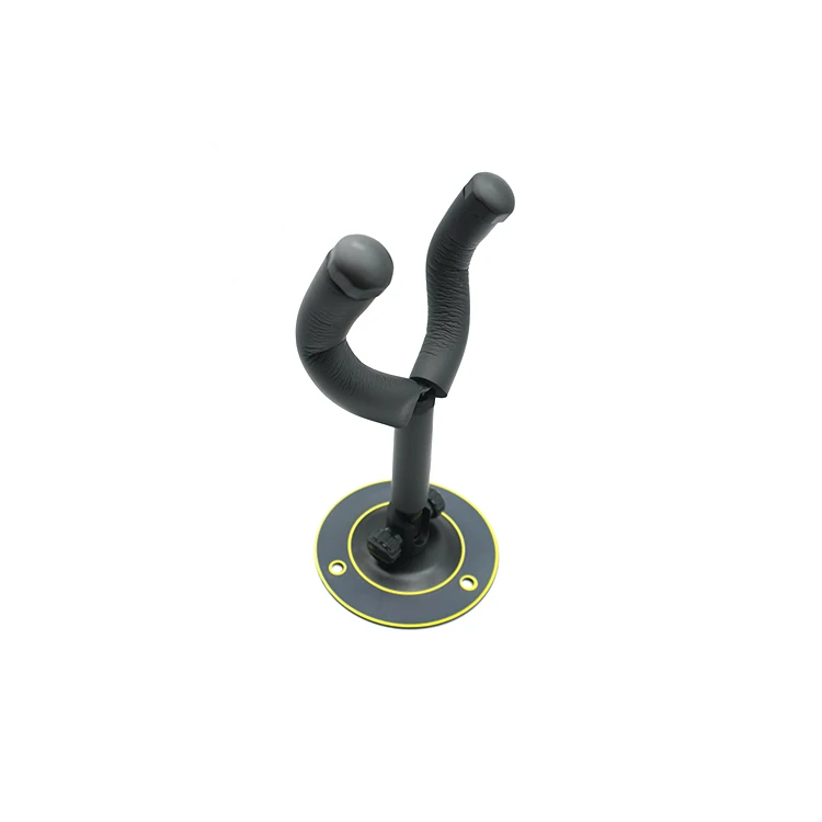 

Folding Guitar Hook Holder Wall Mount Stand Rack Guitar Bass Wall Hanger, Black