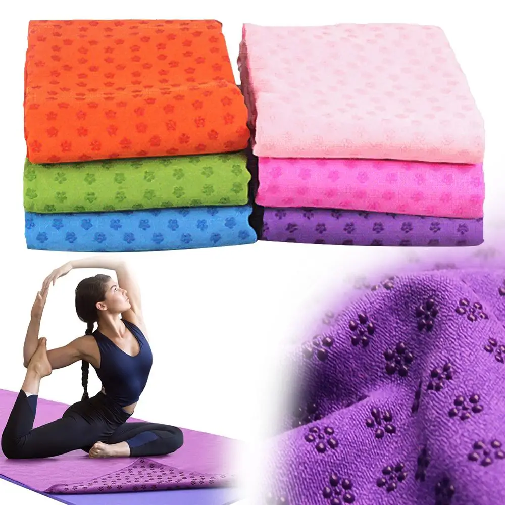 

Non-Slip Pilates Travel Exercise Easy Cleaning Towel Sport Fitness Yoga Mat