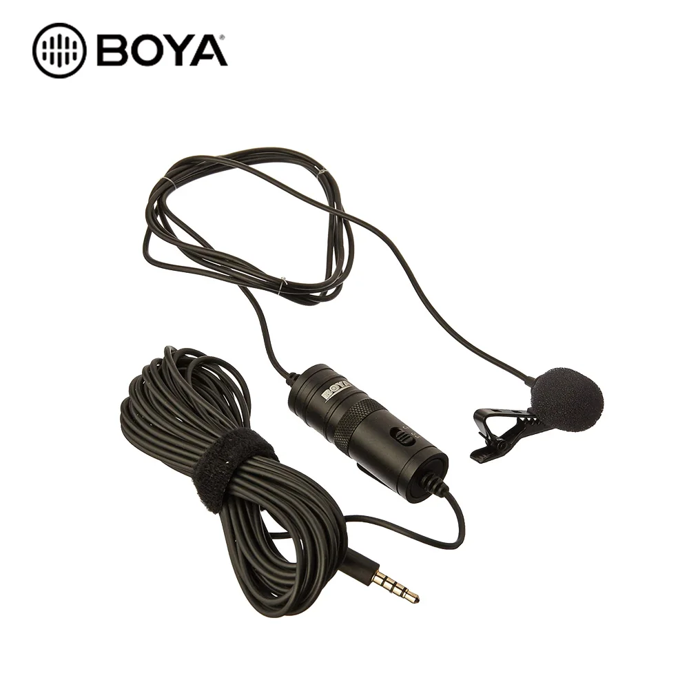 

Wholesale Boyas By M1 Lapel Lavalier Microphone Mic, Black