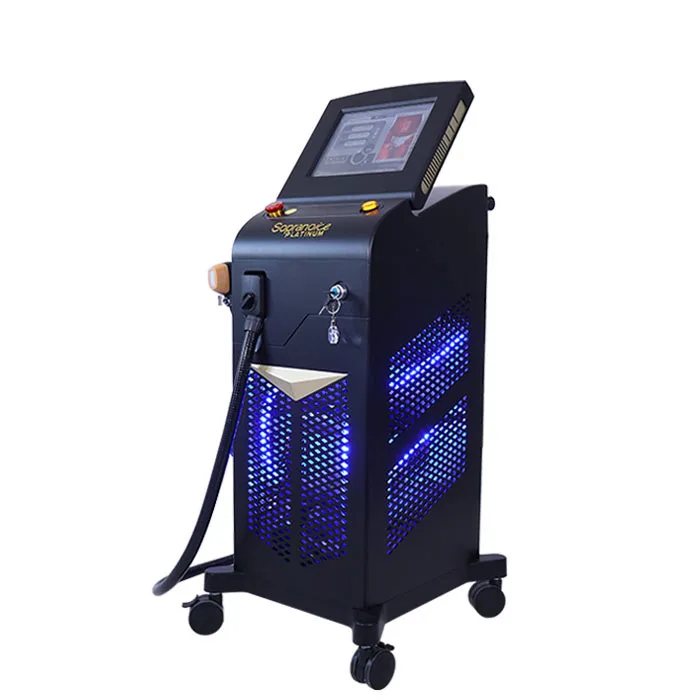 

1600W Alma Soprano Ice Platinum Laser Hair Removal 755 808 1064 Laser Diode Soprano Titanum Alma Laser Hair Removal