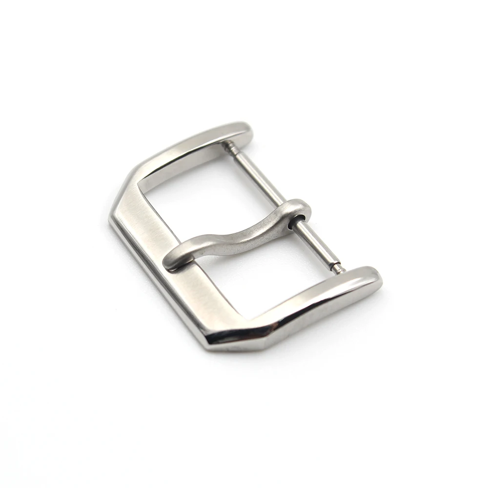 

Edge Polished Top Brushed Luxury Stainless Steel Watch Band Buckle For Strap