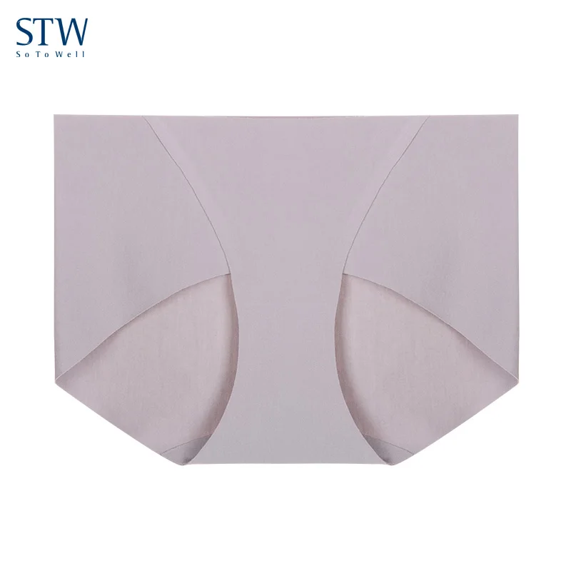 
Ladies Lovely Lingerie Nude Silk Plus Size Seamless Underwear Menstrual Panties 