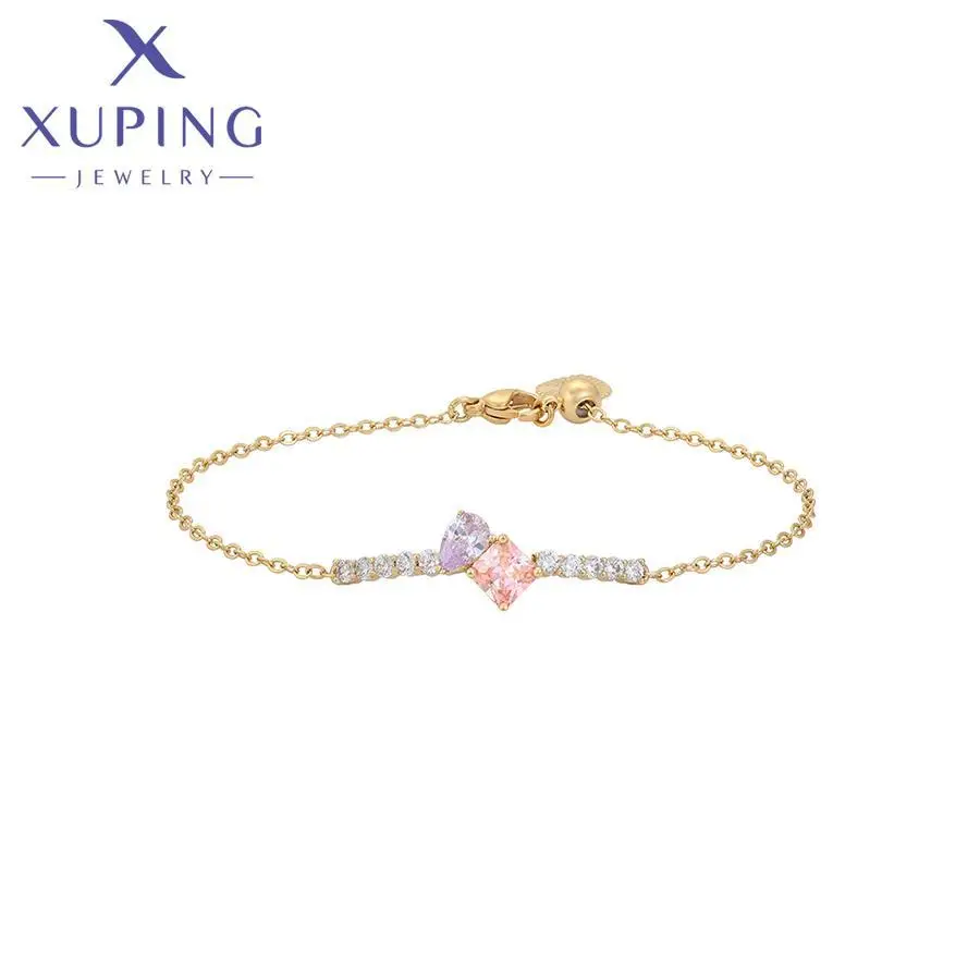 

X000740301 Xuping Jewelry 14k gold jewelry elegant bracelet women fashion jewelry bracelets bangles