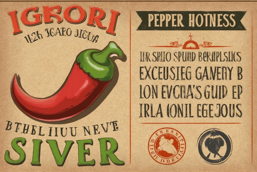 Different types of peppers