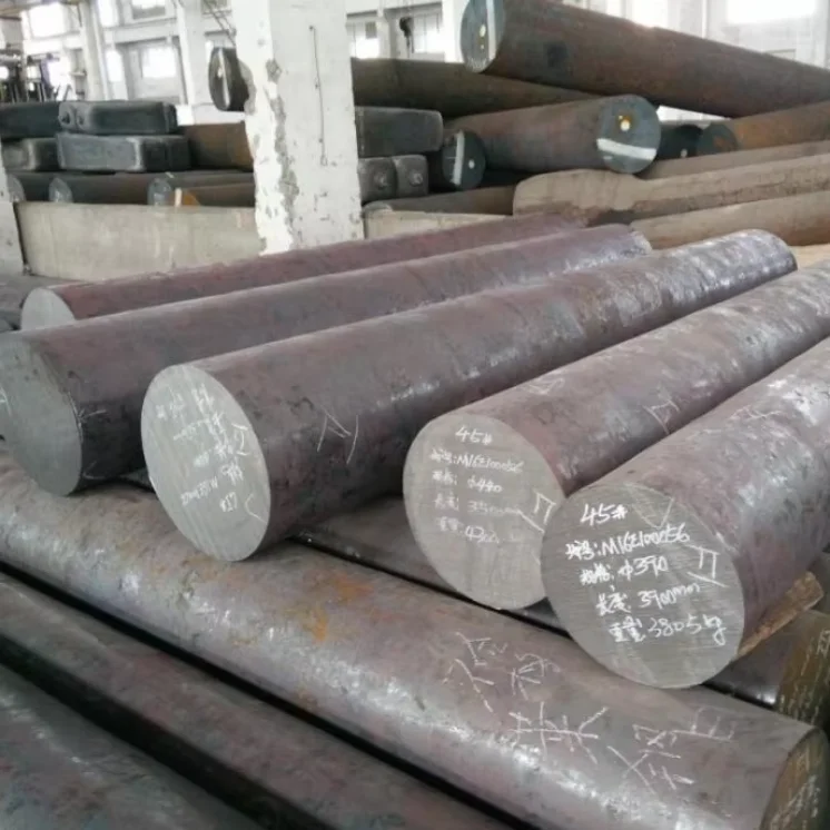 40Cr Hot Rolled Steel Round Bar 150mm 200mm for Hydraulic Cylinder China Supplier