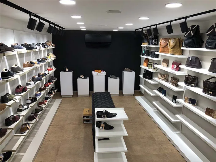 优质便宜的男装鞋展示架支架鞋店展示架