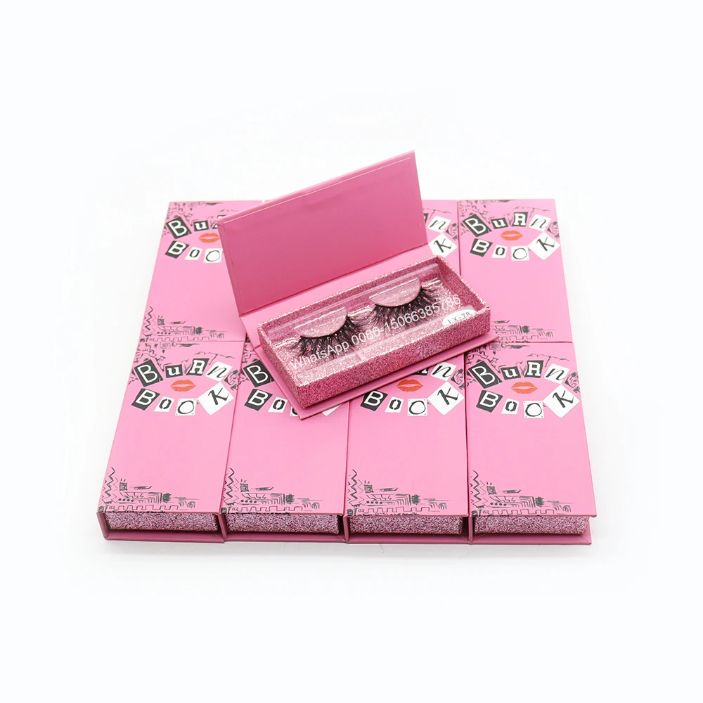 

Best Sellers 2021 Vegan Lashes Qingdao Real Mink Eyelashes Alibaba Best Sellers Burn Book Eyelash Paking With Logo, Any color