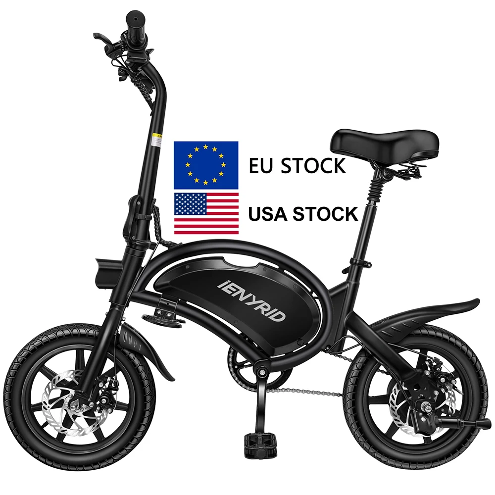 

EU Warehouse iENYRID B2 electric bike electric bicycle 14 Inch Fat tire Electric Bike 48V 400W 45KM/H e bicycle electric