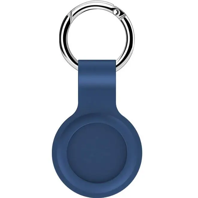 

Wholesale Hot Selling Gps Locator Tracker Liquid Silicone Anti Lost Keychain Protective Cover For Apple Airtags Cover Case, Provide 10 color options