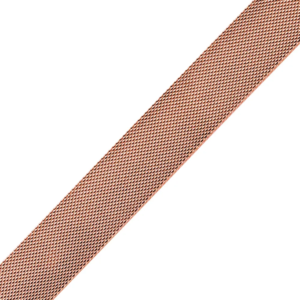 

Stainless Steel Magnetic Mesh Milanese Loop Watch Band for xiaomi mi 2 smart band smartwatch for iphone x smart watch q10, Mosaic gold/lavender/pink