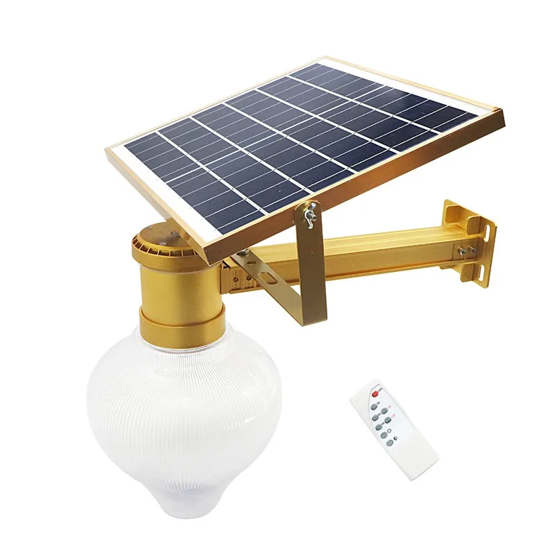 

JD9909 Solar Garden LED Light 15W Peach shape Solar landscape lamp