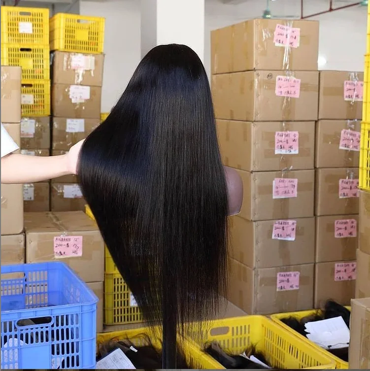

Brazilian lace front Straight Human Hair Wigs For Black Women Pre Plucked Wigs Sunlight Deep Part Remy Lace frontal Wig
