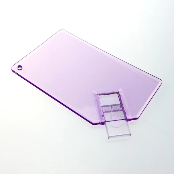 Clear acrylic card USB flash drive memory stick custom logo pen drives wholesale gadgets - ANKUX.COM