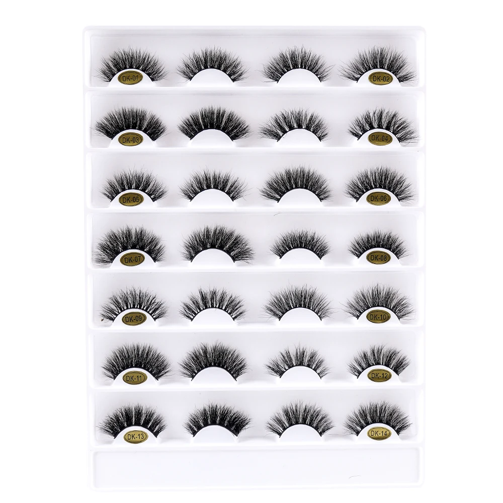 

2021 real mink lashes wholesale vendor custom lashes box packaging 5d 6d 8d magnetic eyelashes, Natural black mink eyelashes