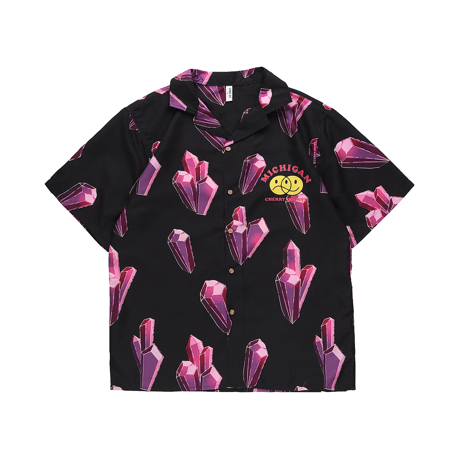 

Wholesale Custom Print Summer Men All Over Print Button Down Casual Mens Shirts, Custom color