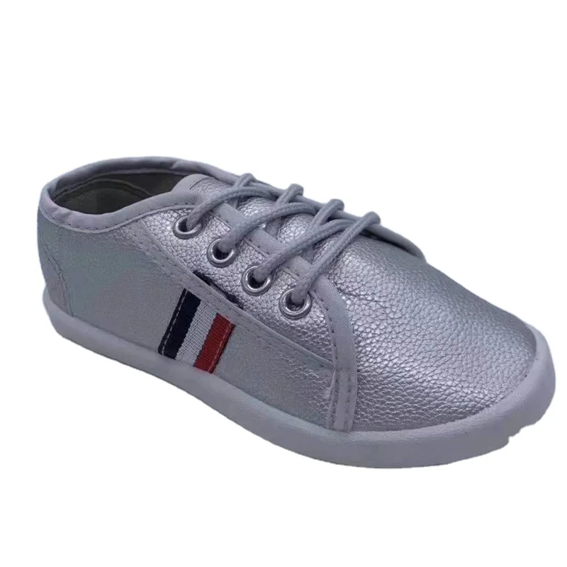 

Mix color cheap women lace up casual canvas shoes stock shoes