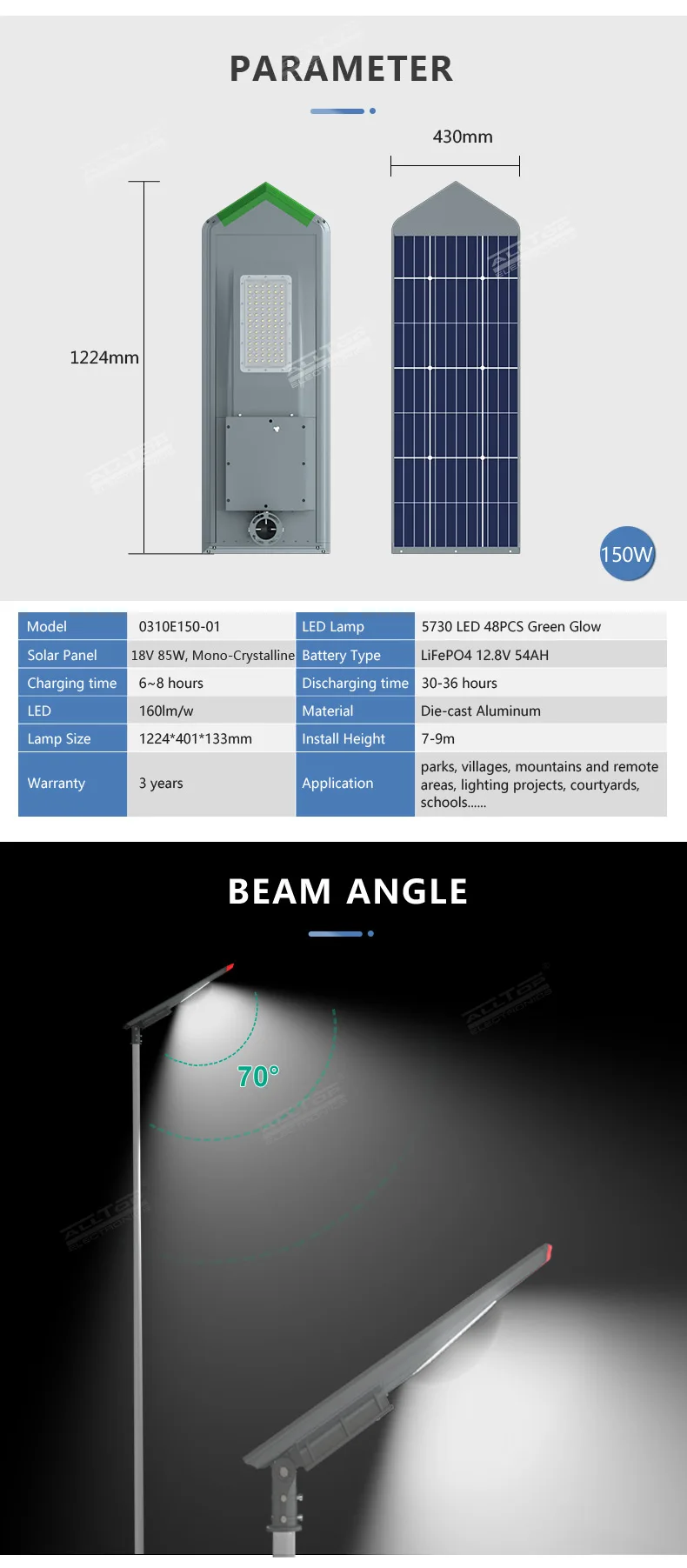 ALLTOP outdoor led solar lights best quality supplier-6