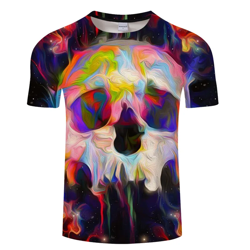 

Wholesale Custom Summer 3D Printed Short Sleeve Men's T Shirt Custom shirts graphic t shirts