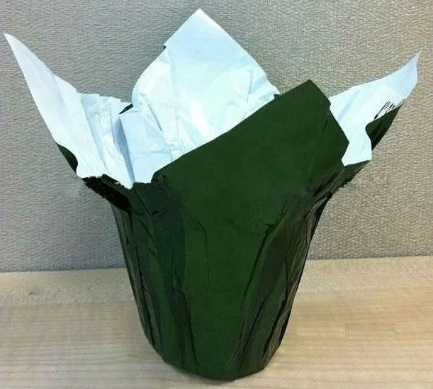 Wholesale Foil Flower Pot Colorful Customized Flower Pot Cover Indoor