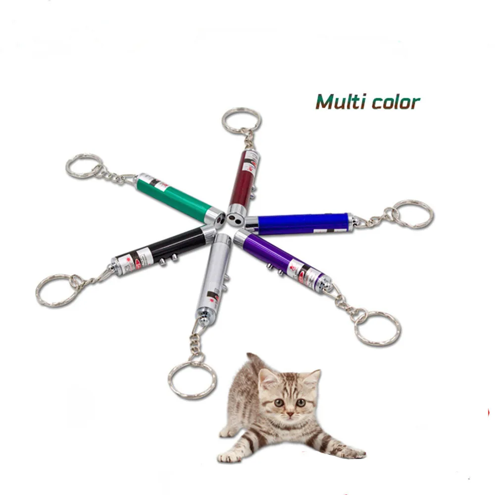 

LED light Laser Dot Pointer Chaser Pen Toy Cat Teaser Exerciser Cat toy Pet Laser Light Toy, Multi-colors